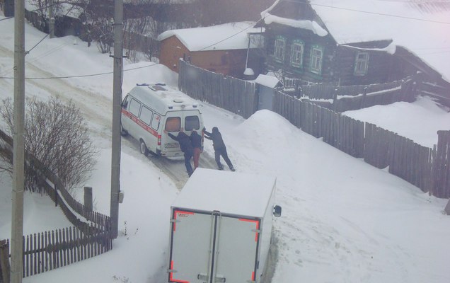 В Перми машины «скорой помощи» не могут проехать во дворы
