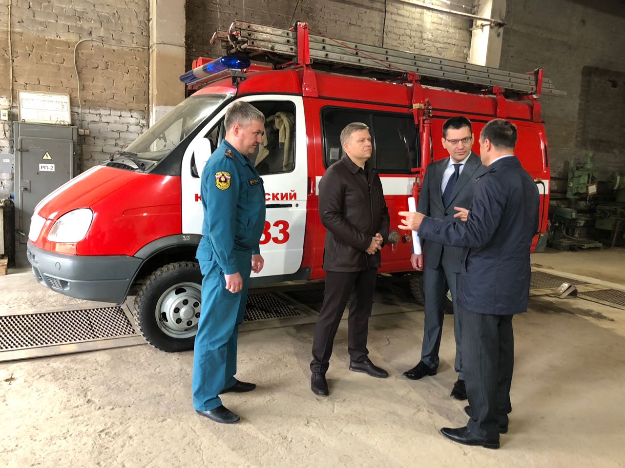 Новое пожарное депо открылось на Вышке-2 благодаря АО «ПЗСП»