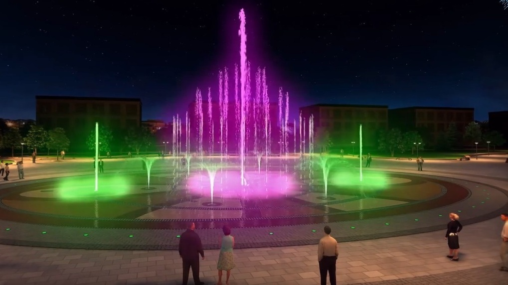 В день города в Перми заработает новый фонтан