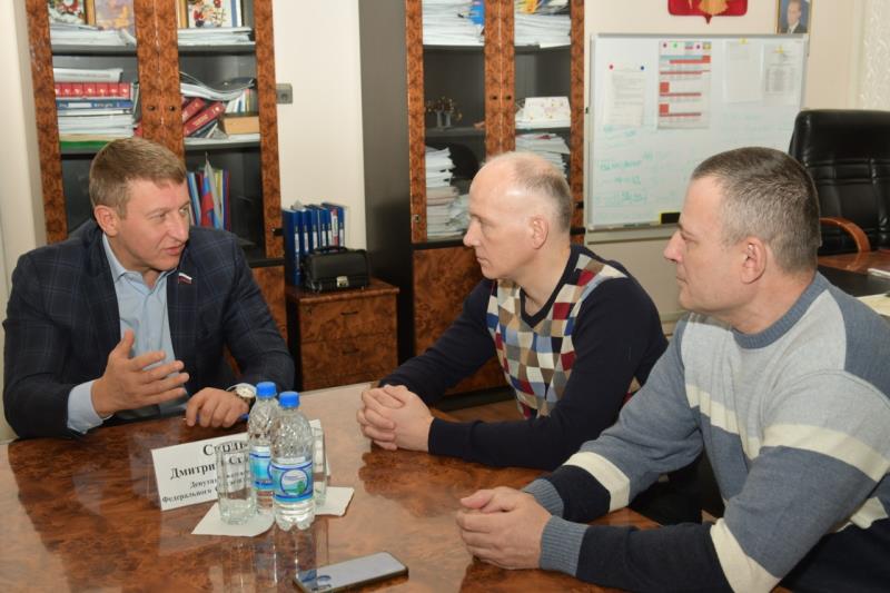 В Свердловском районе Перми прошел прием граждан депутатом Госдумы Дмитрием Скривановым