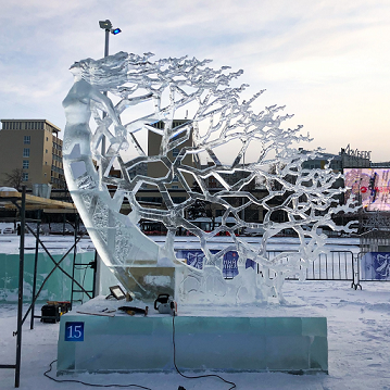 В Перми названы победители конкурса снежной и ледовой скульптуры «Зимний вернисаж»