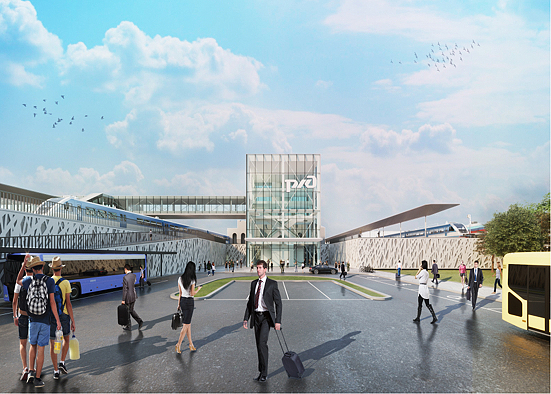 Компания «РЖД» закончит разработку проекта нового вокзала на Перми II в 2021 году