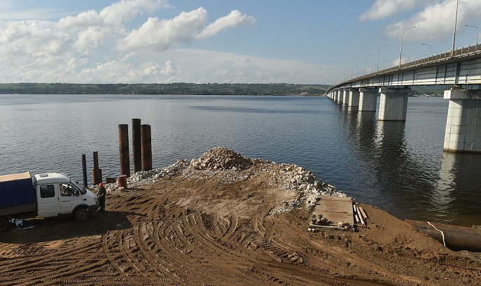 В Пермском крае строительство Чусовского моста застыло на уровне готовности в 6%