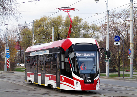 Власти Перми закупят 10 новых трамваев модели «Львенок»