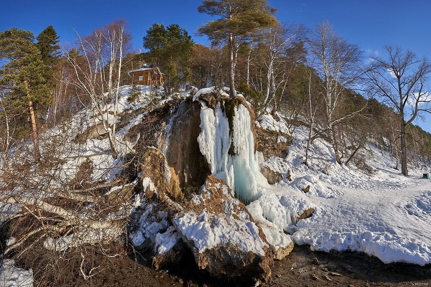 В Пермском крае продолжает разрушаться природный памятник водопад Плакун