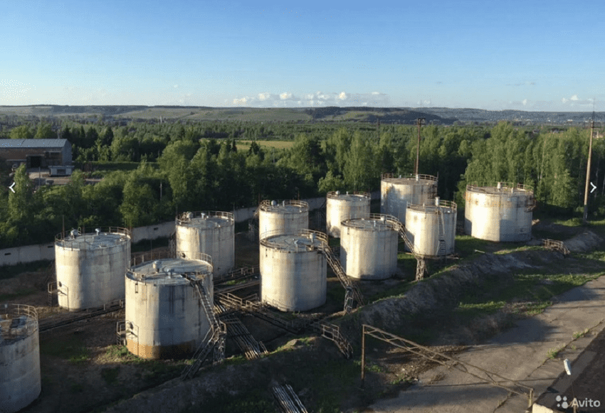 В Прикамье продается нефтебаза с бомбоубежищем за 25 млн рублей