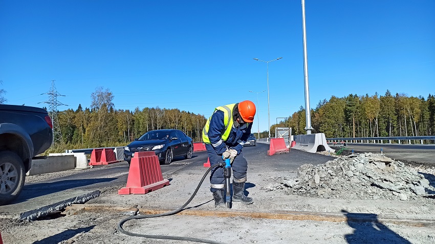 В Прикамье завершается реконструкция путепровода над автомобильной дорогой Кунгур – Соликамск