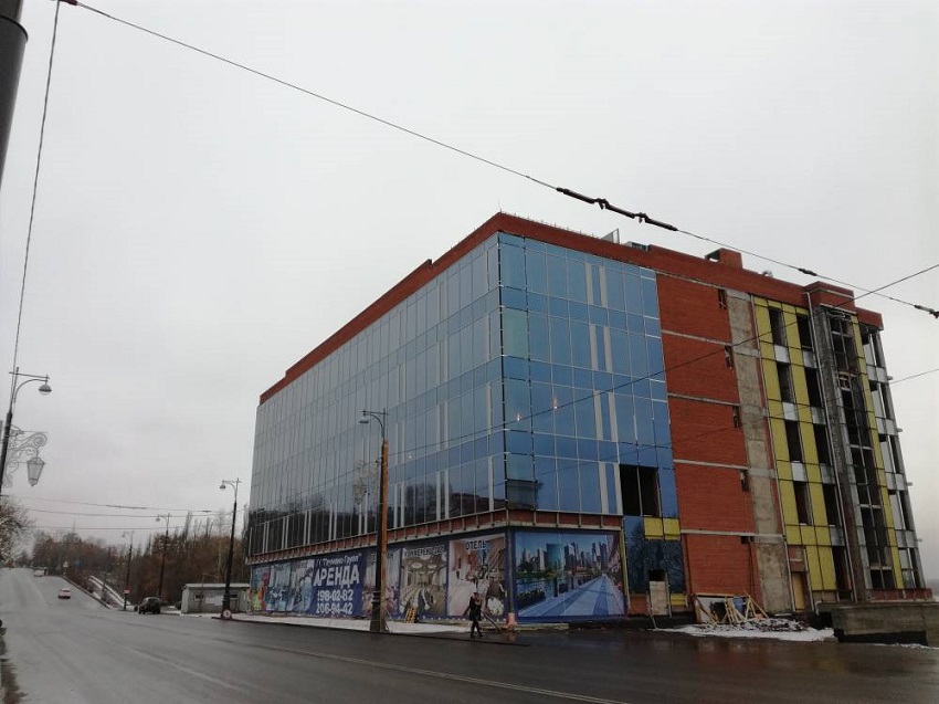 В Перми планируют достроить ТЦ «Магнат» у набережной до конца года