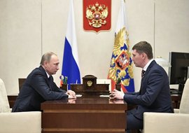 Владимир Путин сегодня встретится с Максимом Решетниковым