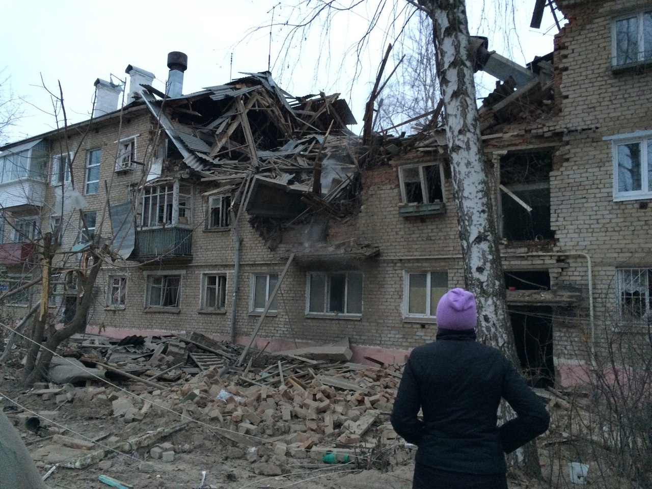 В Голованово произошел взрыв жилого дома