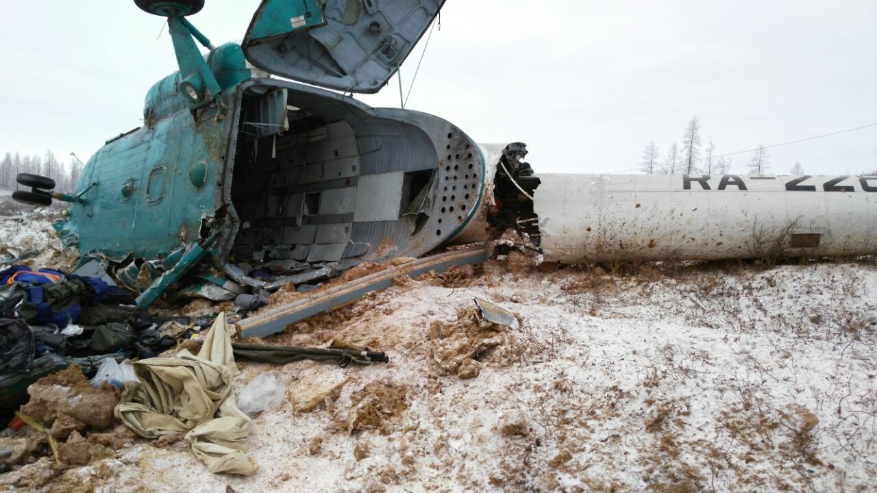При крушении вертолета Ми-8 на Ямале погибли два жителя Пермского края