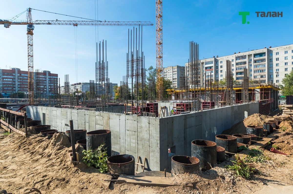Компания «Талан» заменит кран на стройплощадке жилого комплекса «Доминант» на более мощный