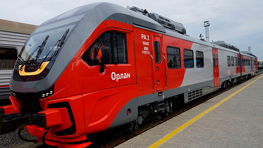 В Пермском крае выходит на линию рельсовый автобус нового поколения «Орлан»