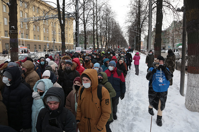 В субботнем уличном шествии в Перми приняли участие более двух тысяч человек