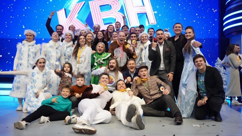 Впервые «Сборная Пермского края» взяла золото в финале Высшей лиги КВН-2021