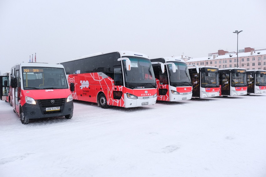 В Прикамье на межмуниципальные маршруты выйдут 362 новых автобуса