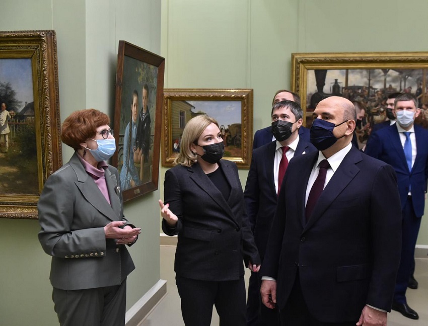 Премьер-министр РФ оценил проект нового здания Пермской художественной галереи