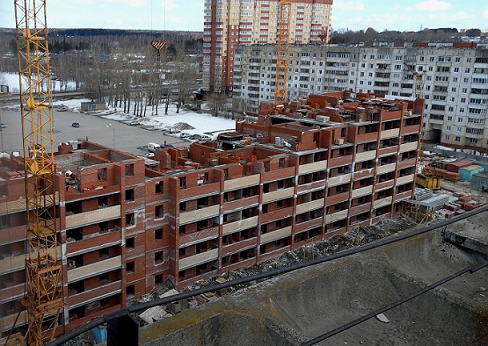 Недостроенный Трестом № 14 дом оценили в 398 млн рублей
