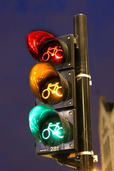 В Перми установили специализированный светофор для велосипедистов