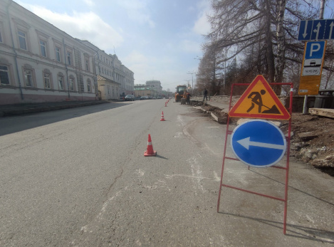 В Перми стартовал ремонт улицы Монастырской