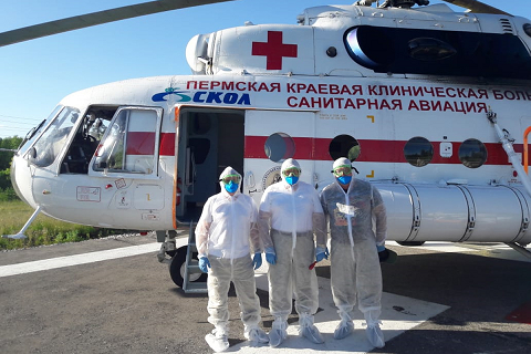 В Пермском крае изъяли единственный вертолет санавиации в регионе