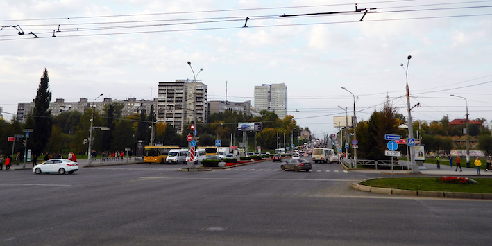 В Перми с 12 июня автобусы будут объезжать улицу Попова по новой схеме