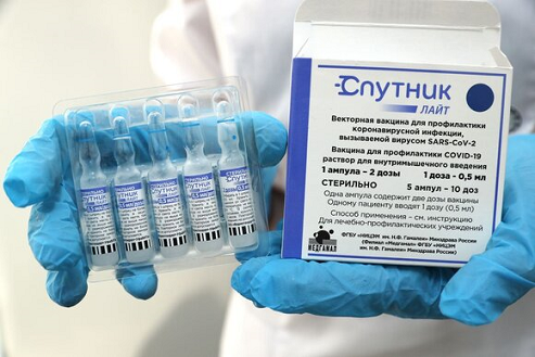 В Пермский край поступило 6 тысяч доз вакцины «Спутник Лайт» 