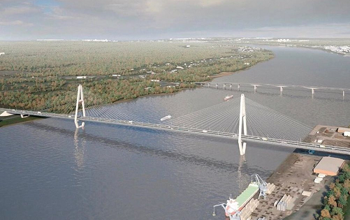 В Перми третий мост через Каму построят на территории завода «Телта» и порта «Пермь»