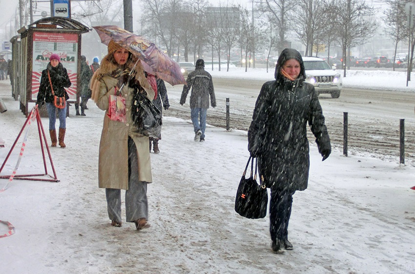 Из-за циклона «Эльза» до конца недели в Пермском крае будет ветрено и снежно