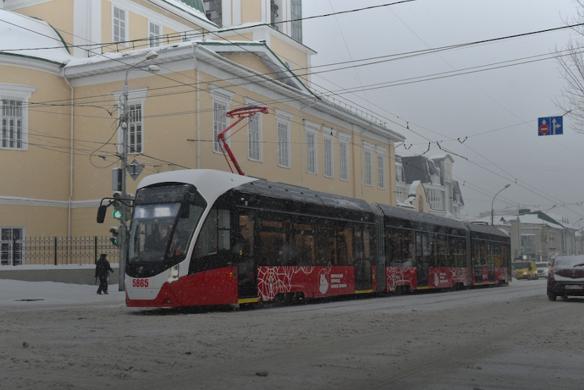 За 2021 год пермские трамваи перевезли 24 миллиона пассажиров