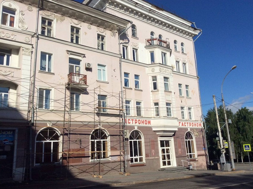 В Перми восстановят исторический облик дома в стиле «Сталинский классицизм»