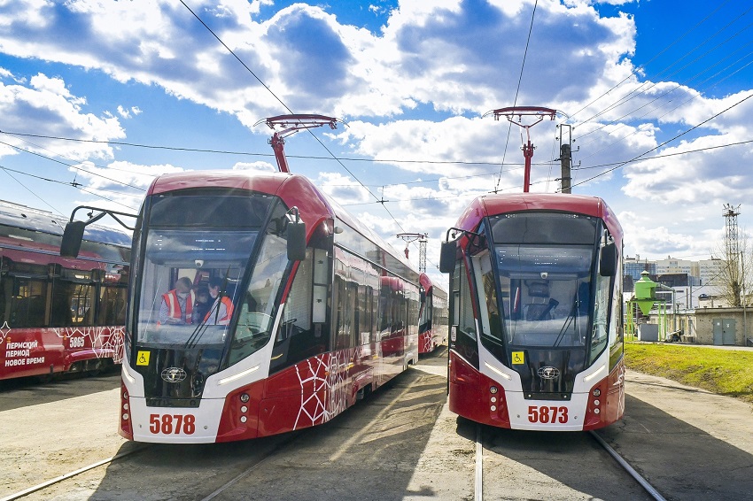В Перми запустят новую «зеленую волну» для трамваев в 2023 году