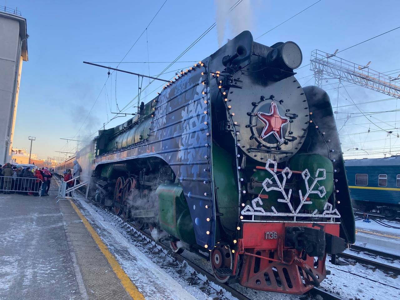Стало известно, когда поезд Деда Мороза прибудет в Пермский край 