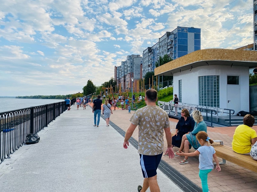 В Перми на реконструкцию набережной Камы выделят дополнительно 70 млн рублей