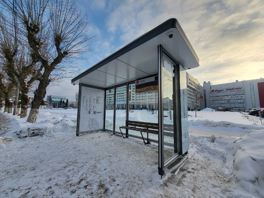 С 4 марта на перекрестке двух центральных пермских улиц появится новая автобусная остановка