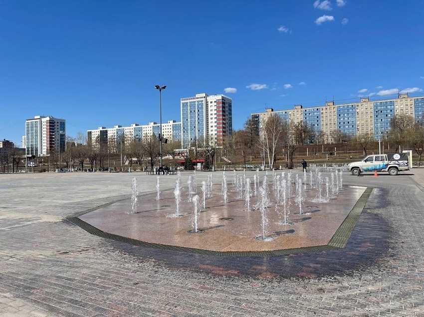 1 мая во всех районах Перми запустят фонтаны