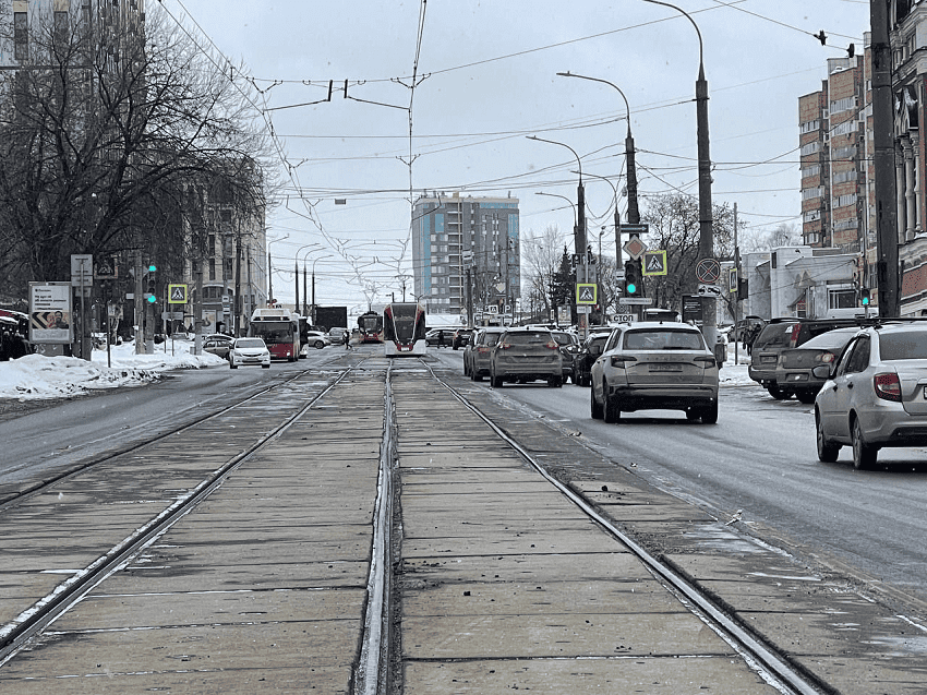 С 18 марта в Перми перекроют улицу Борчанинова для реконструкции путей