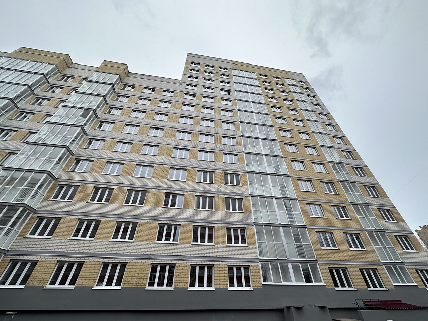 В Перми достроили 13-этажный проблемный дом на ул. Переселенческой, 100 