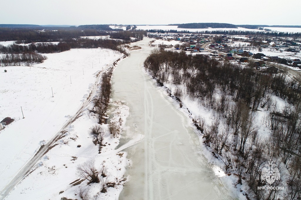 В Пермском крае во время половодья может затопить 15 населенных пунктов