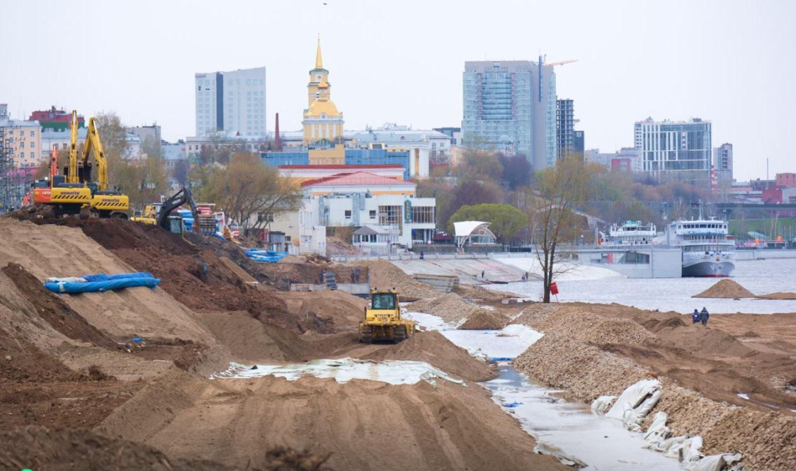 После реконструкции набережная Камы в Перми увеличится до 5,7 км 
